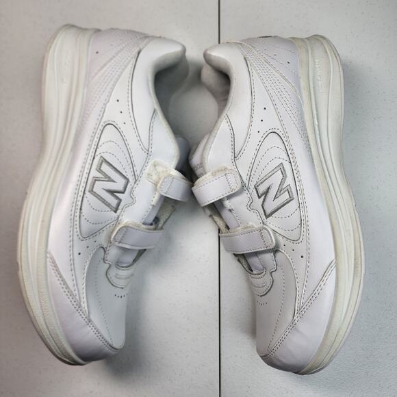 New Balance 577 Walking DSL-2 Hook and Loop Shoes White Size 10 D - Picture 5 of 12